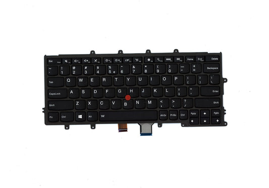 Genuine Lenovo ThinkPad X260 Keyboard US International Black Backlit 01AV530