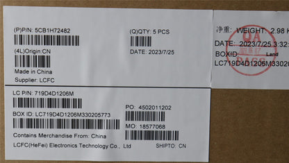 Lenovo Upper Case ASM_POR L82RM AB_NFP 5CB1H72482