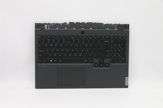 Lenovo Legion 5-15IMH6 Palmrest Touchpad Cover Keyboard US Black 5CB1D12463