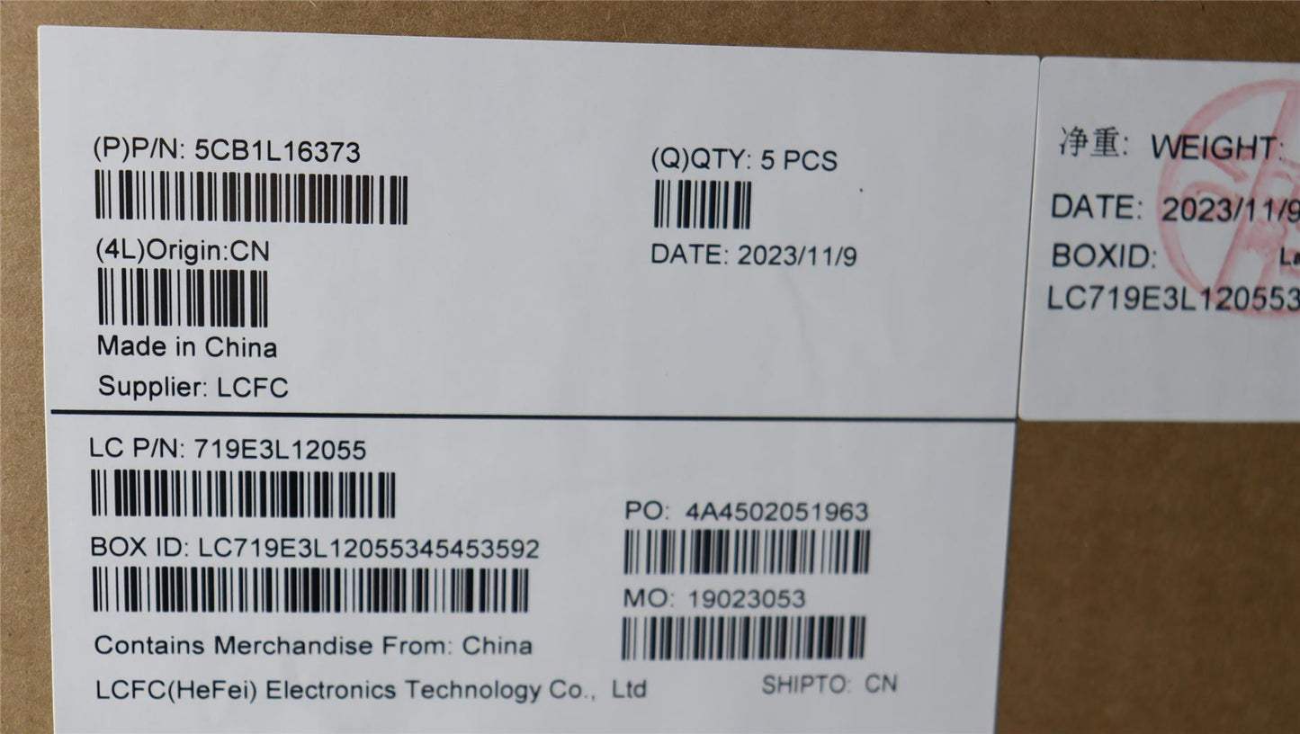Lenovo Upper Case ASM_BEL L82XQ AB BL 5CB1L16373