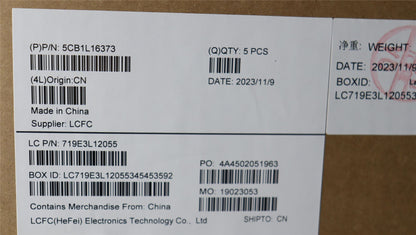 Lenovo Upper Case ASM_BEL L82XQ AB BL 5CB1L16373