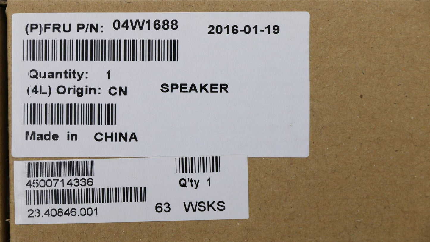 Lenovo Speaker ASM 04W1688