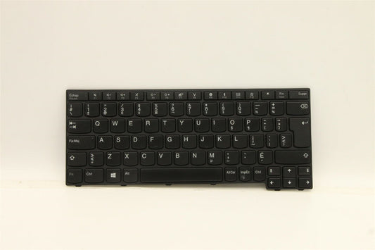 Lenovo ThinkPad 11e 5th Keyboard Canadian French Black 01LX702