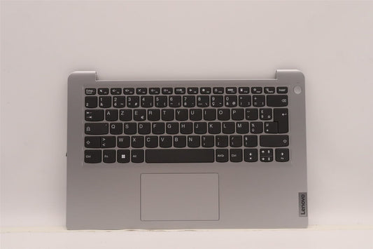 Lenovo IdeaPad 1 14IGL7 Keyboard Palmrest Top Cover French Silver 5CB1J37642