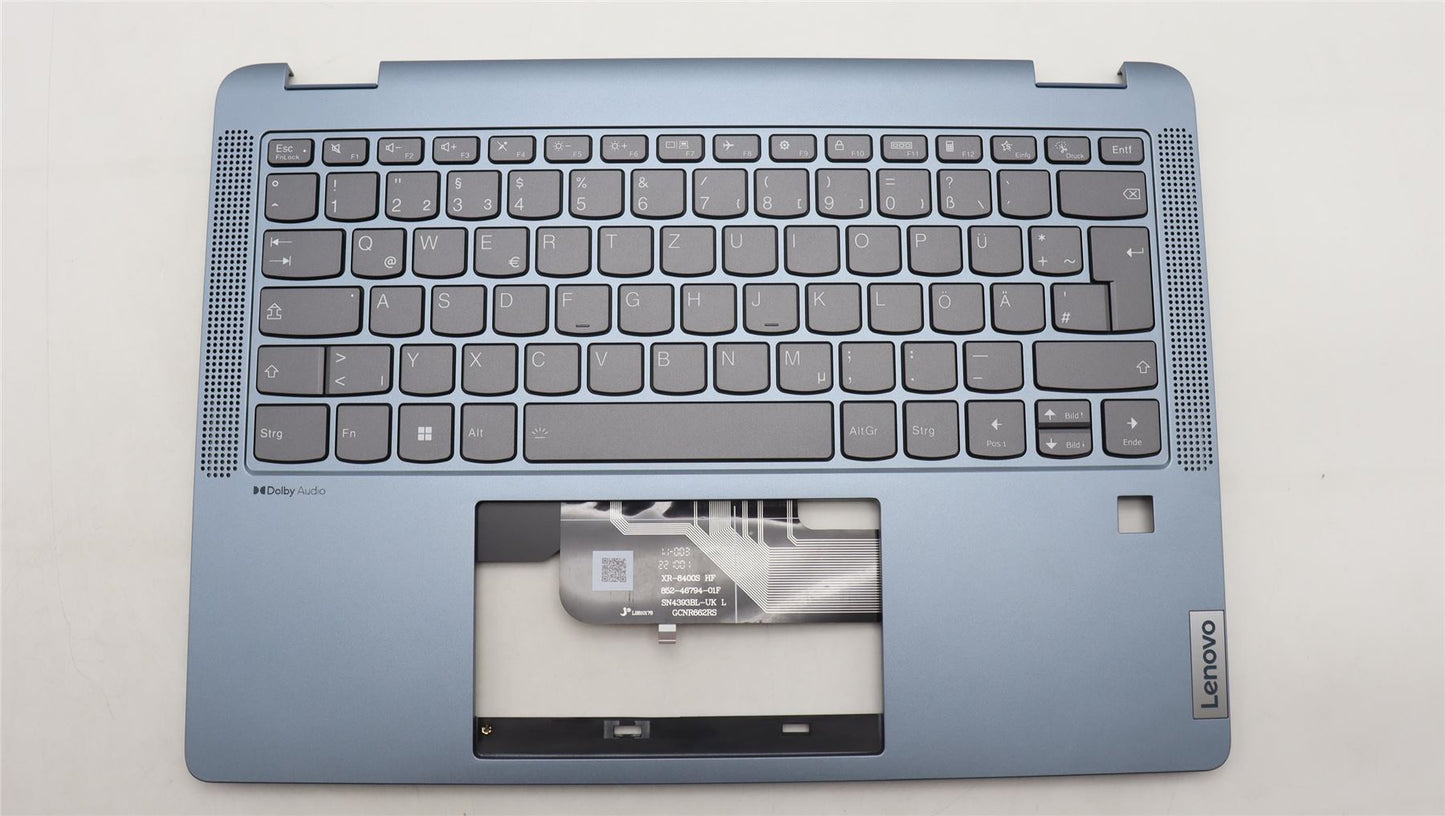 Lenovo Upper Case ASM_GER W 82Y0 SB BL 5CB1L30734