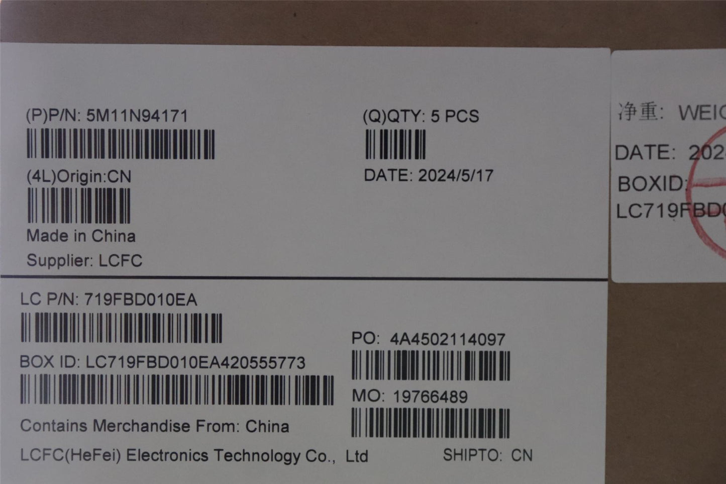 Lenovo MECH_ASM FRU KB DEN BL(TRI)UK Bk 5M11N94172