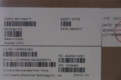 Lenovo MECH_ASM FRU KB DEN BL(TRI)UK Bk 5M11N94172