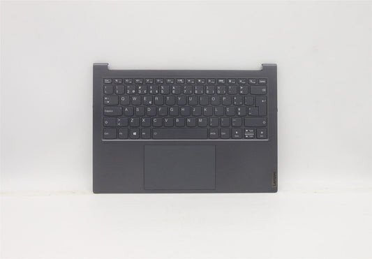 Lenovo Yoga 7 14IHU5 Palmrest Cover Touchpad Keyboard Portuguese Grey 5CB1C19273