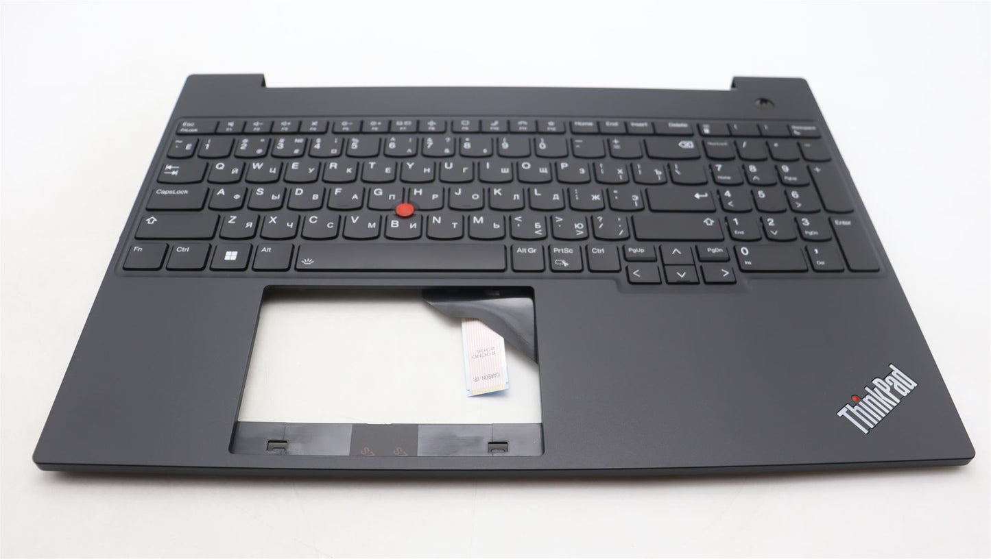 Lenovo ThinkPad E16 Gen 1 Keyboard Palmrest Top Cover Russian Black 5M11H94895