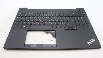 Lenovo ThinkPad E16 Gen 1 Keyboard Palmrest Top Cover Russian Black 5M11H94895