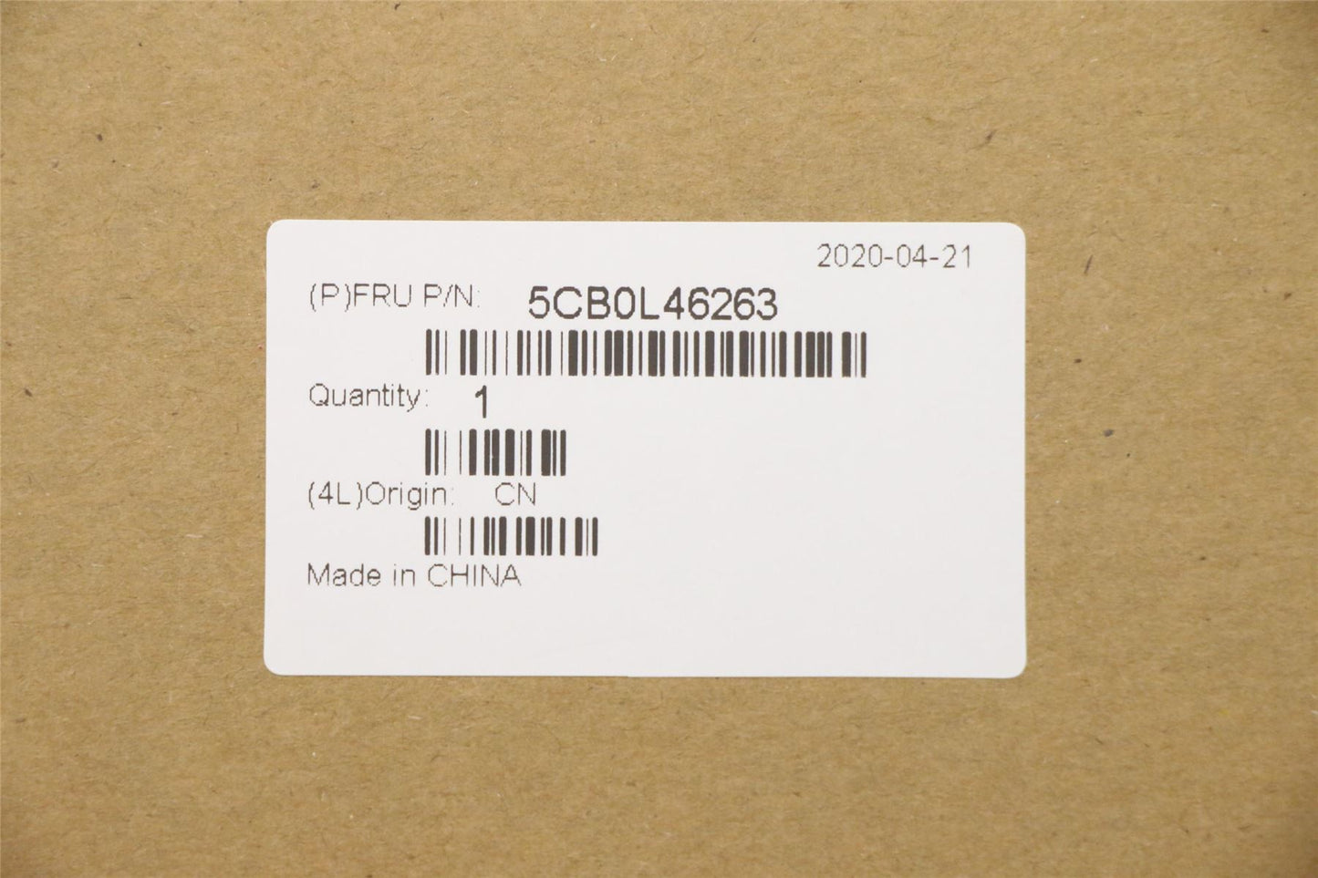 Lenovo Upper Case ASM L80TJ UK_FRNKB TEXBLK 5CB0L46263