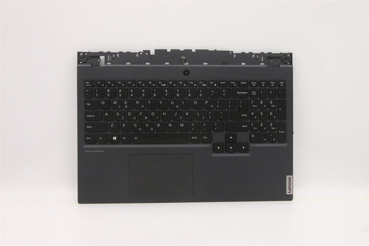 Lenovo Legion 5-15ARH05 Palmrest Touchpad Cover Keyboard German Grey 5CB0Z27708