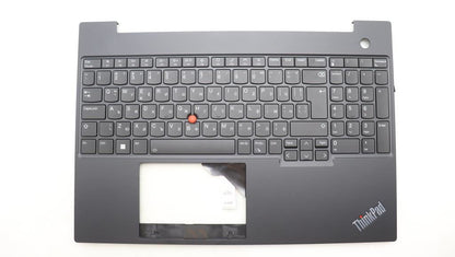 Lenovo ThinkPad E16 Gen 1 Keyboard Palmrest Top Cover Bulgarian Black 5M11L65347
