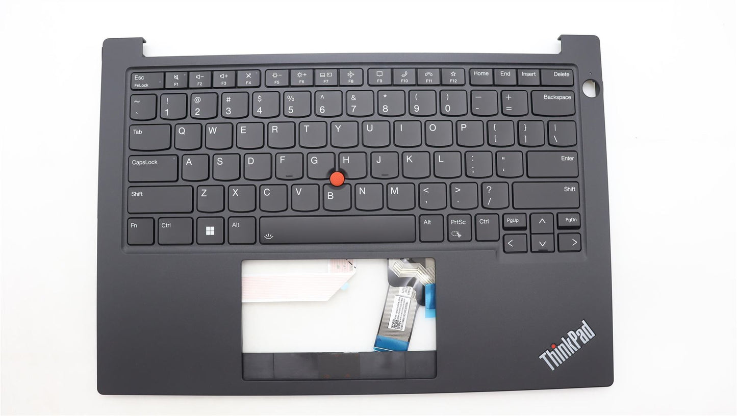 Lenovo ThinkPad E14 Gen 5 Palmrest Cover Keyboard US Black Backlit 5M11L59795