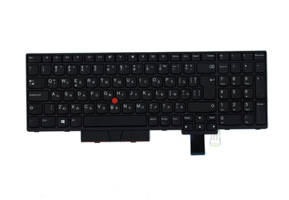 Lenovo ThinkPad T580 P52s Keyboard Bulgarian Black 01HX186