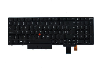 Lenovo ThinkPad T580 P52s Keyboard Swiss Black Backlit 01HX245