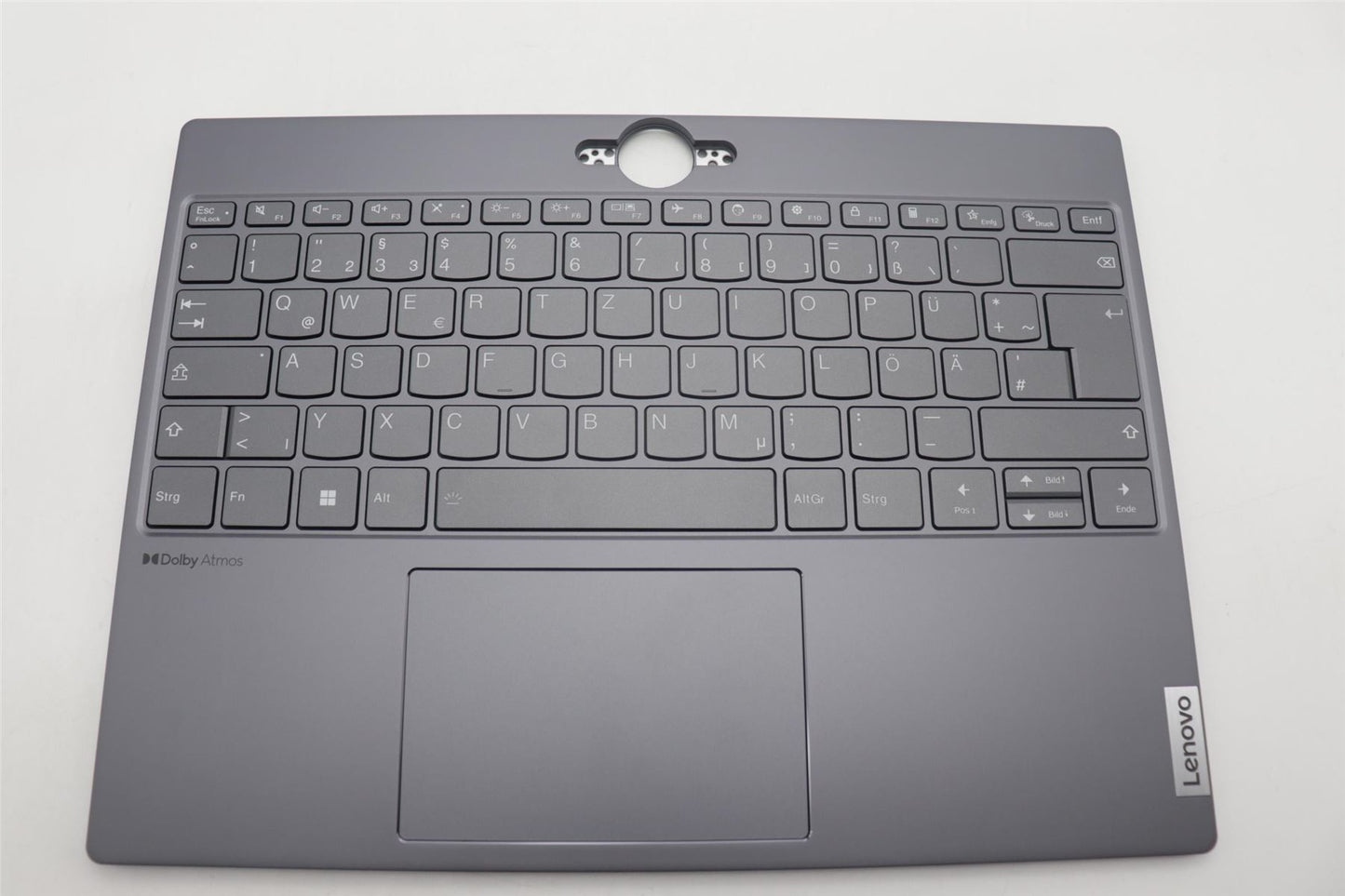 Lenovo ThinkBook G4 IRU Palmrest Cover Touchpad Keyboard German Grey 5CB1L79950