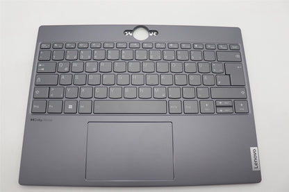 Lenovo ThinkBook G4 IRU Palmrest Cover Touchpad Keyboard German Grey 5CB1L79950