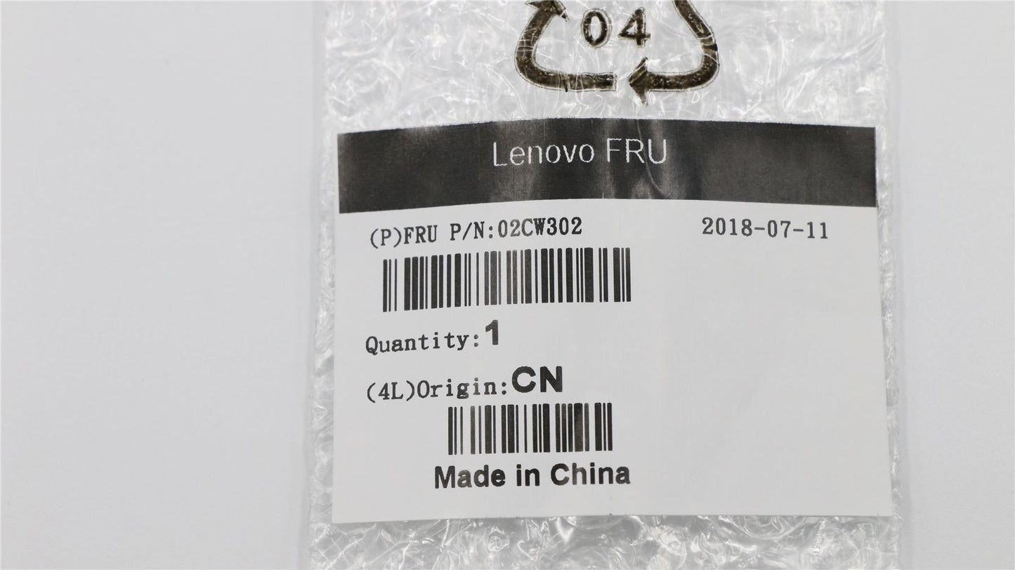 Lenovo 02CW302 MECHANICAL Cover Plastic WCamera,M920z