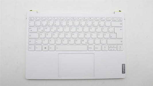 Lenovo Yoga 7 13IRP8 Palmrest Cover Touchpad Keyboard German White 5CB1K62532