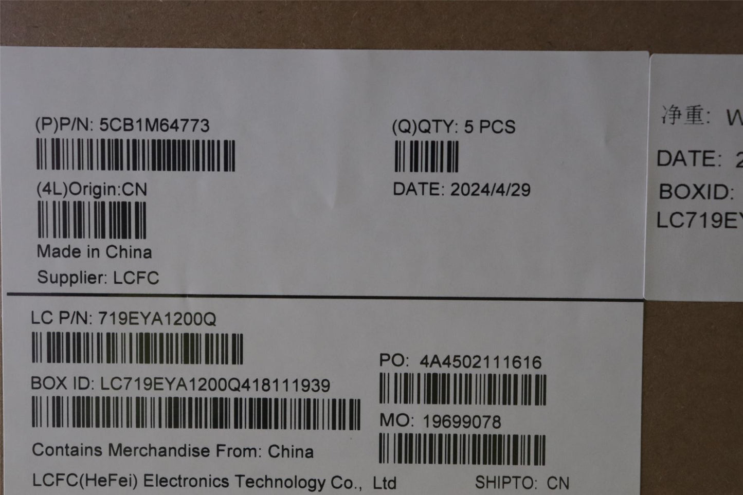 Lenovo Upper Case ASM_EURO ENG L 83DEWH 5CB1M64773