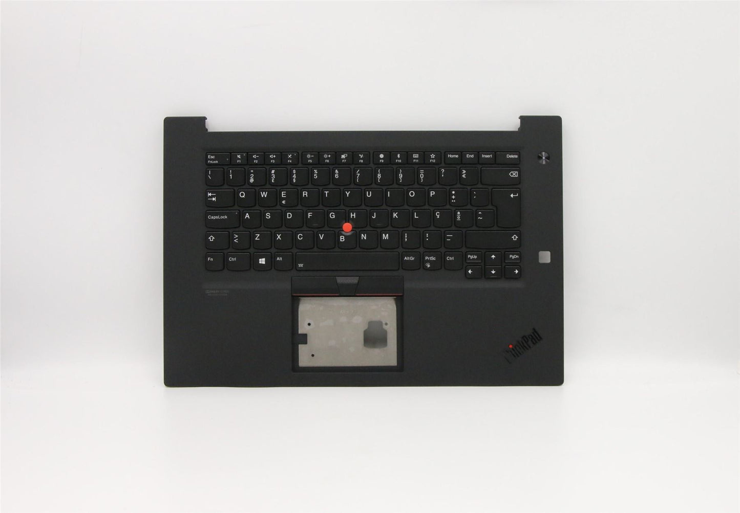 Lenovo ThinkPad X1 2nd Gen P1 Gen 2 Keyboard Palmrest Top Cover Black 02XR001