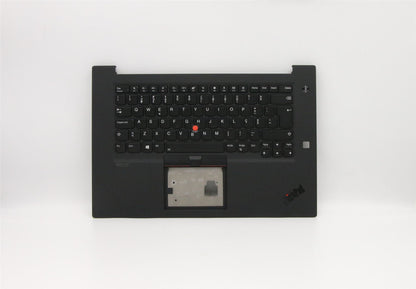 Lenovo ThinkPad X1 2nd Gen P1 Gen 2 Keyboard Palmrest Top Cover Black 02XR001