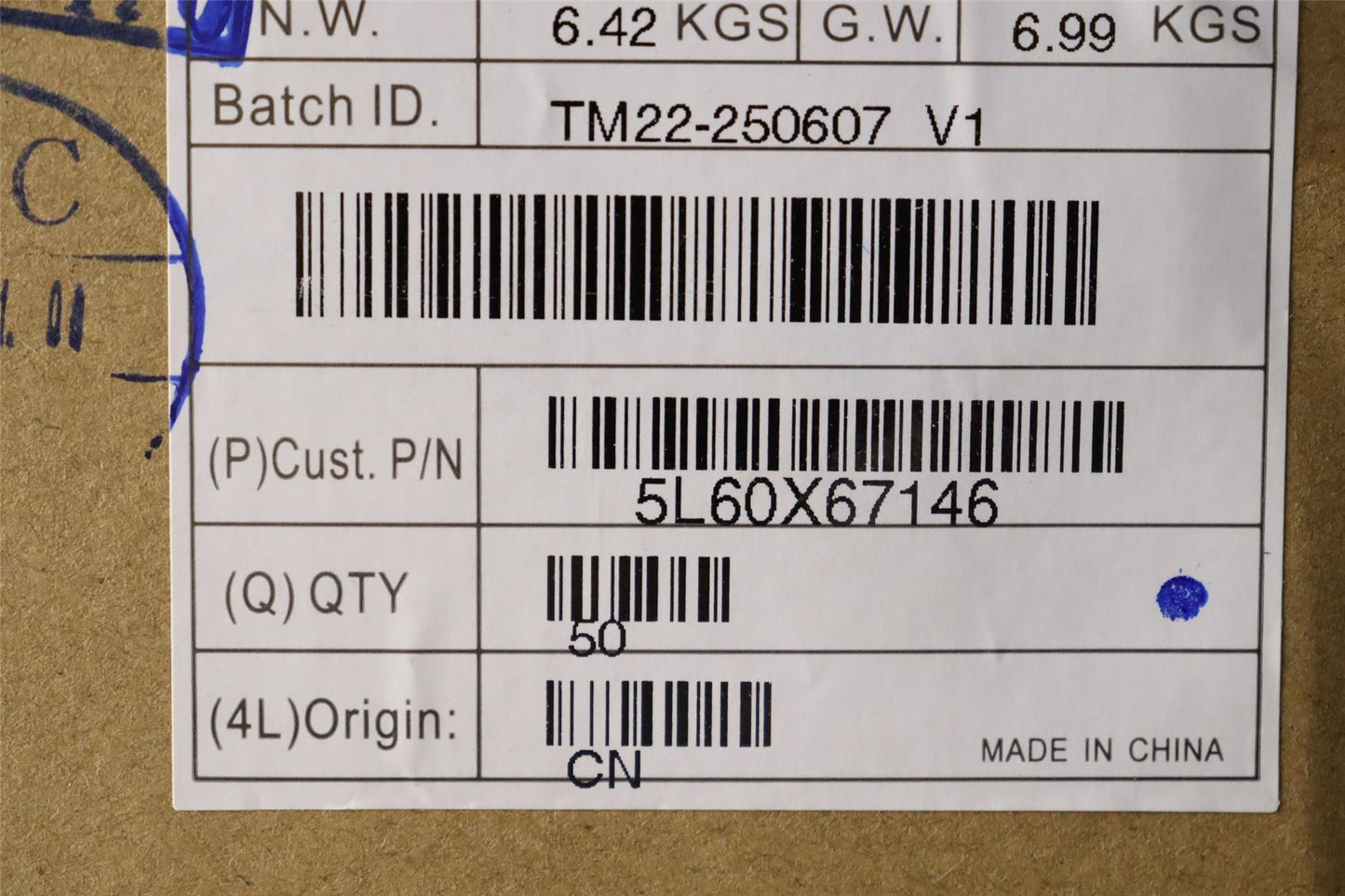 Lenovo LINECORD Fru, EU/KR,1.8M,3P,NON-LH 5L60X67146