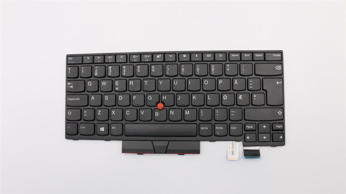 Genuine Lenovo ThinkPad A475 T470 Keyboard Norwegian Black 01AX384