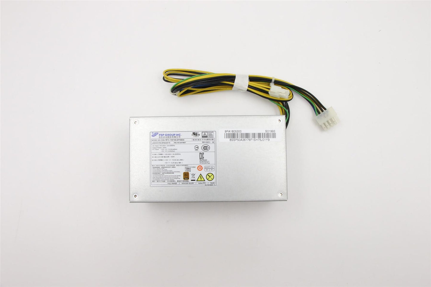 Lenovo PWR_SUPPLY 100-240Vac,SFF 180W PSU 54Y8937
