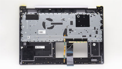 Lenovo Yoga 7 16ARP8 Palmrest Cover Keyboard UK Europe Grey 5CB1L50424