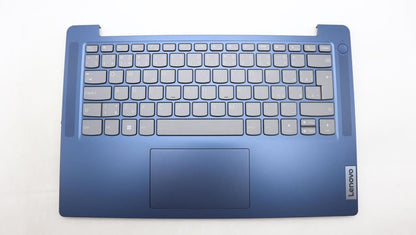 Lenovo IdeaPad 3 14IAH8 Palmrest Cover Touchpad Keyboard Abyss Blue 5CB1M46335
