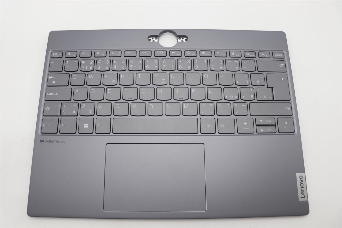 Lenovo ThinkBook G4 IRU Palmrest Cover Touchpad Keyboard Grey Backlit 5CB1L79964