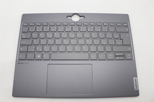 Lenovo ThinkBook G4 IRU Palmrest Cover Touchpad Keyboard Grey Backlit 5CB1L79964