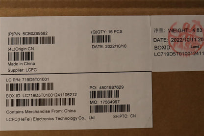 Lenovo FRU P14SG3_D_COVER_UMA_WL_ASSY_GR 5CB0Z69582