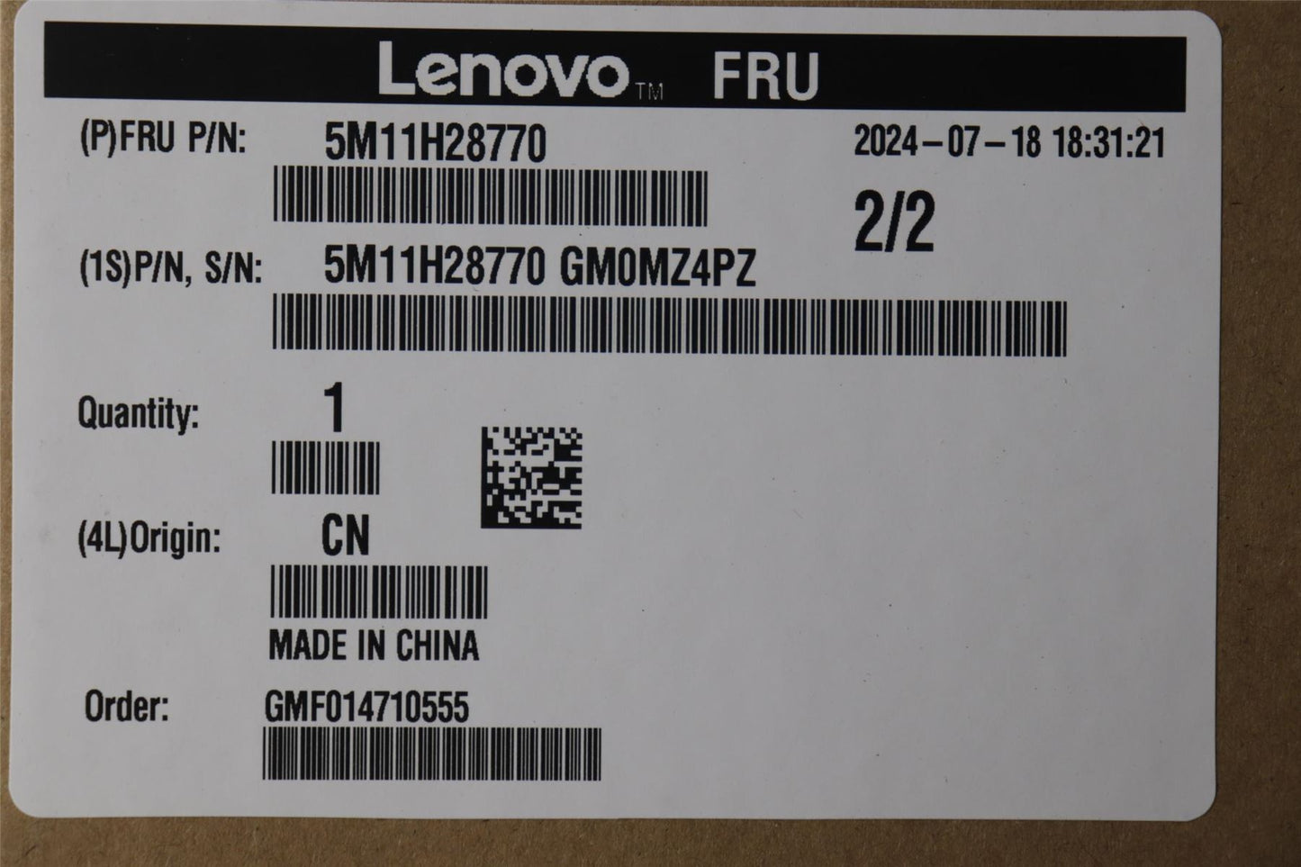 Lenovo MECH_ASM ASSY-LINK-RETAINER-ANTRIM-Ref 5M11H28770