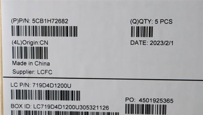 Lenovo Upper Case ASM_GER L82RM AG_FP_BL 5CB1H72682
