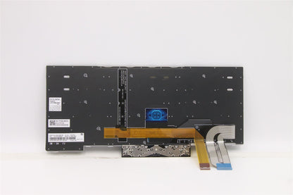 Lenovo ThinkPad T14 Gen 2 P14s Gen 2 Keyboard Bulgarian Grey Backlit 5N21B08384