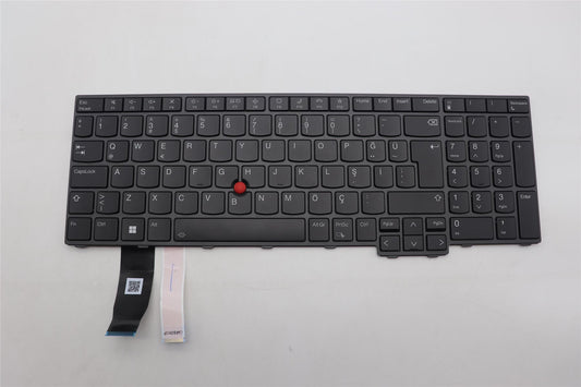 Lenovo ThinkPad T16 Gen 2 P16s Gen 2 Keyboard Turkish Black Backlit 5N21K05027