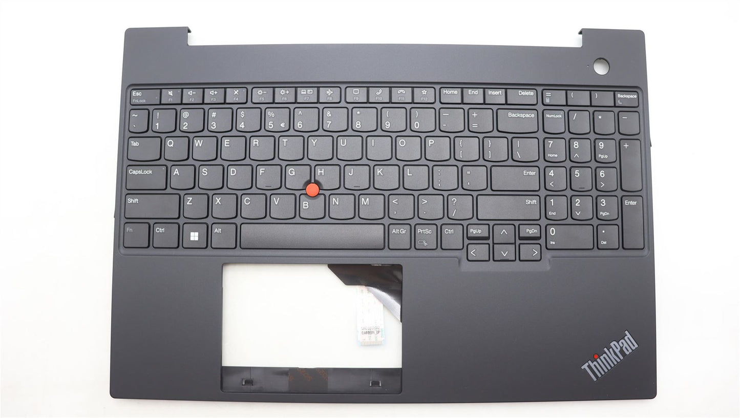 Lenovo ThinkPad E16 Gen 1 Palmrest Cover Keyboard US Black 5M11H94814