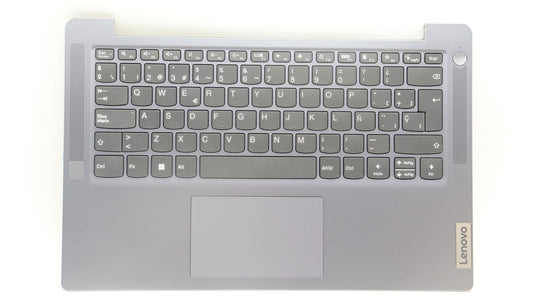 Lenovo IdeaPad 3 14IAN8 Palmrest Cover Touchpad Keyboard Spanish Grey 5CB1K82770