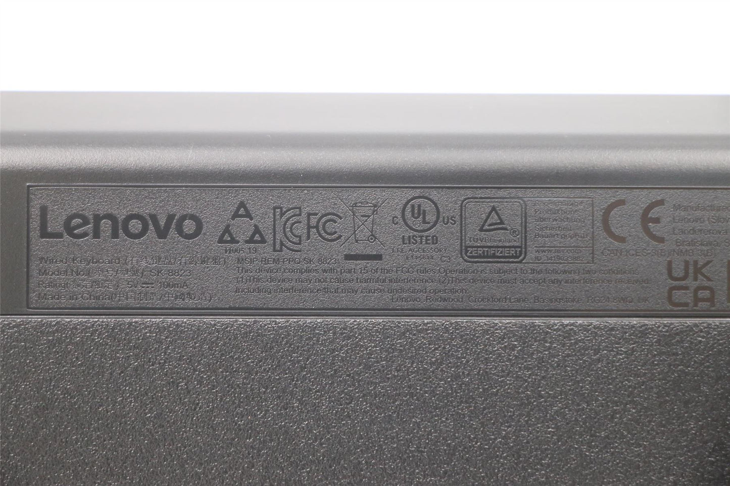 Lenovo USB Calliope KB BK BUL 5D50U84440