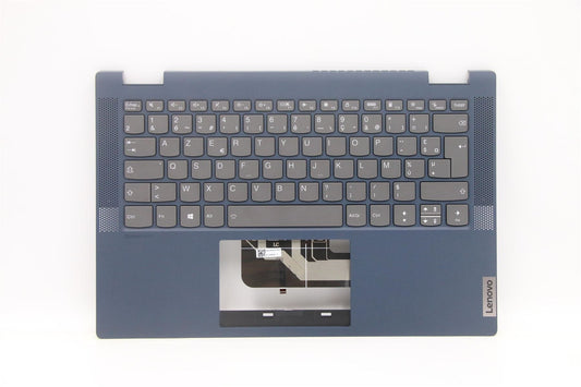 Lenovo Flex 5-14ALC05 Keyboard Palmrest Top Cover French Blue 5CB1C66542
