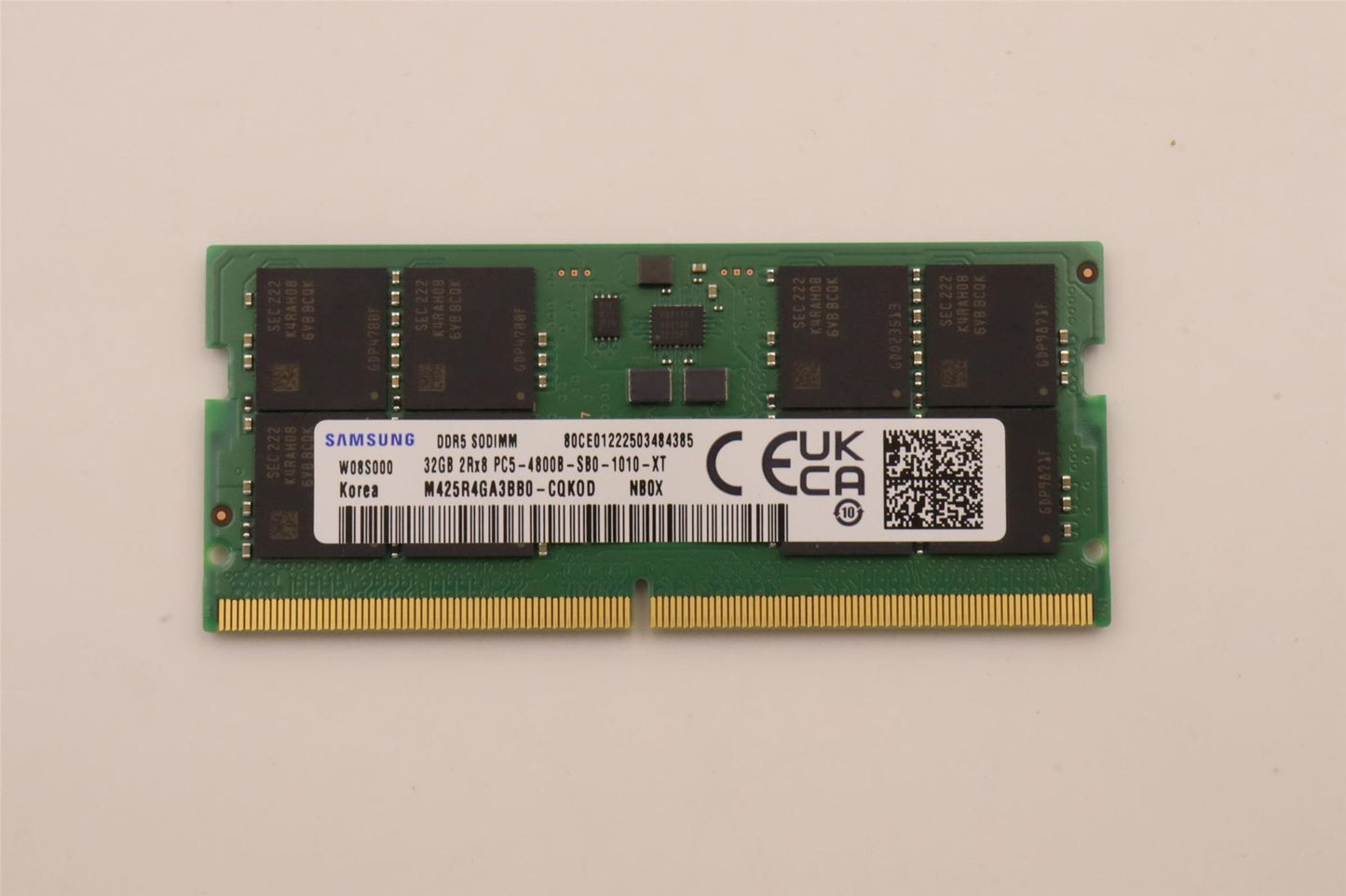 Lenovo 5M30Z71703 MEMORY SODIMM,32GB, DDR5,4800,Micron