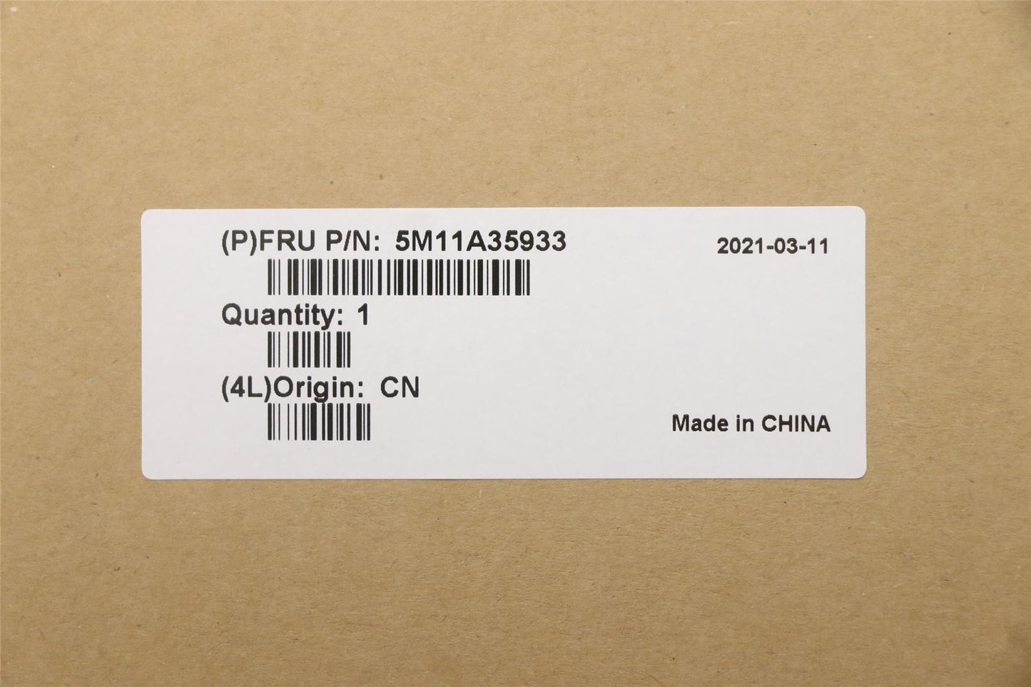 Lenovo MECH_ASM KB BUL(P)FPR UK BK 5M11A35933
