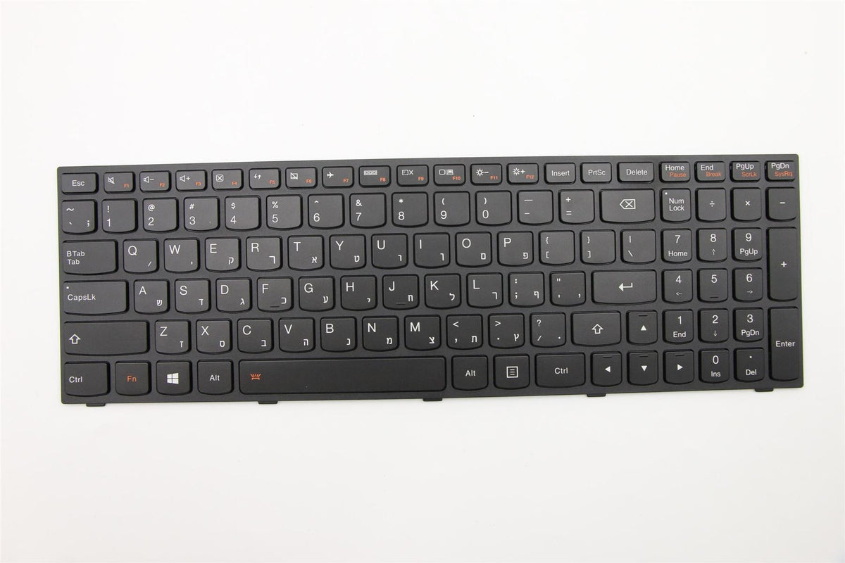 Lenovo HEB-T6G1B-DF-BlackeyBlackFrame-BLKBD Hebrew Keyboard 25214683