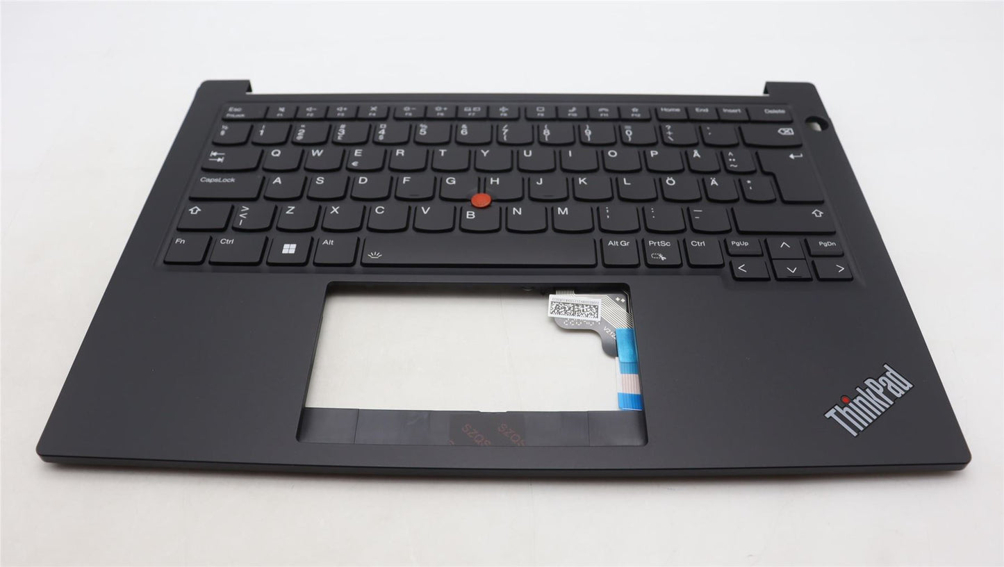Lenovo ThinkPad E14 Gen 5 s Keyboard Palmrest Top Cover Black Backlit 5M11L60900