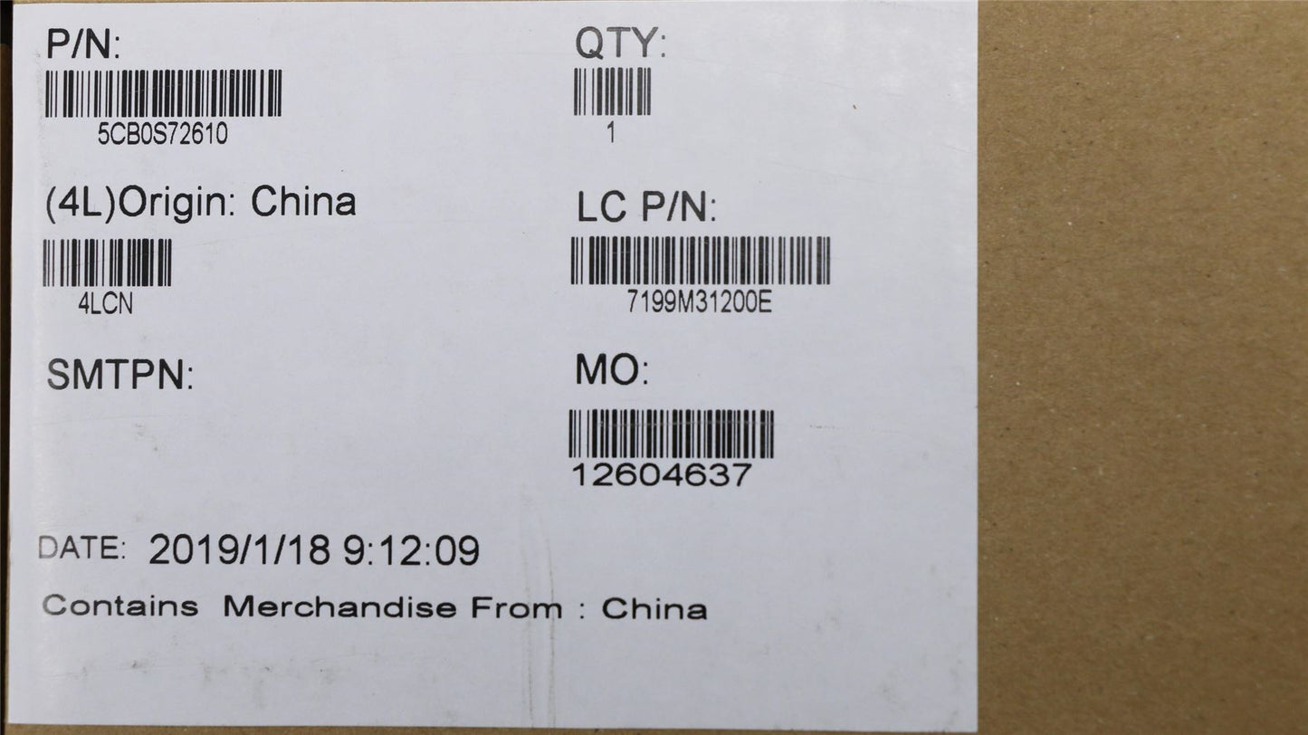 Lenovo Upper Case ASM_SP L 81C4 IG 5CB0S72610