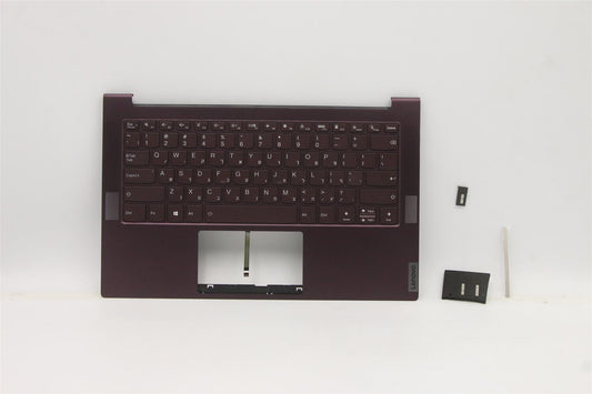 Lenovo IdeaPad 7 14ITL05 Keyboard Palmrest Top Cover Hebrew Orchid 5CB1B05324