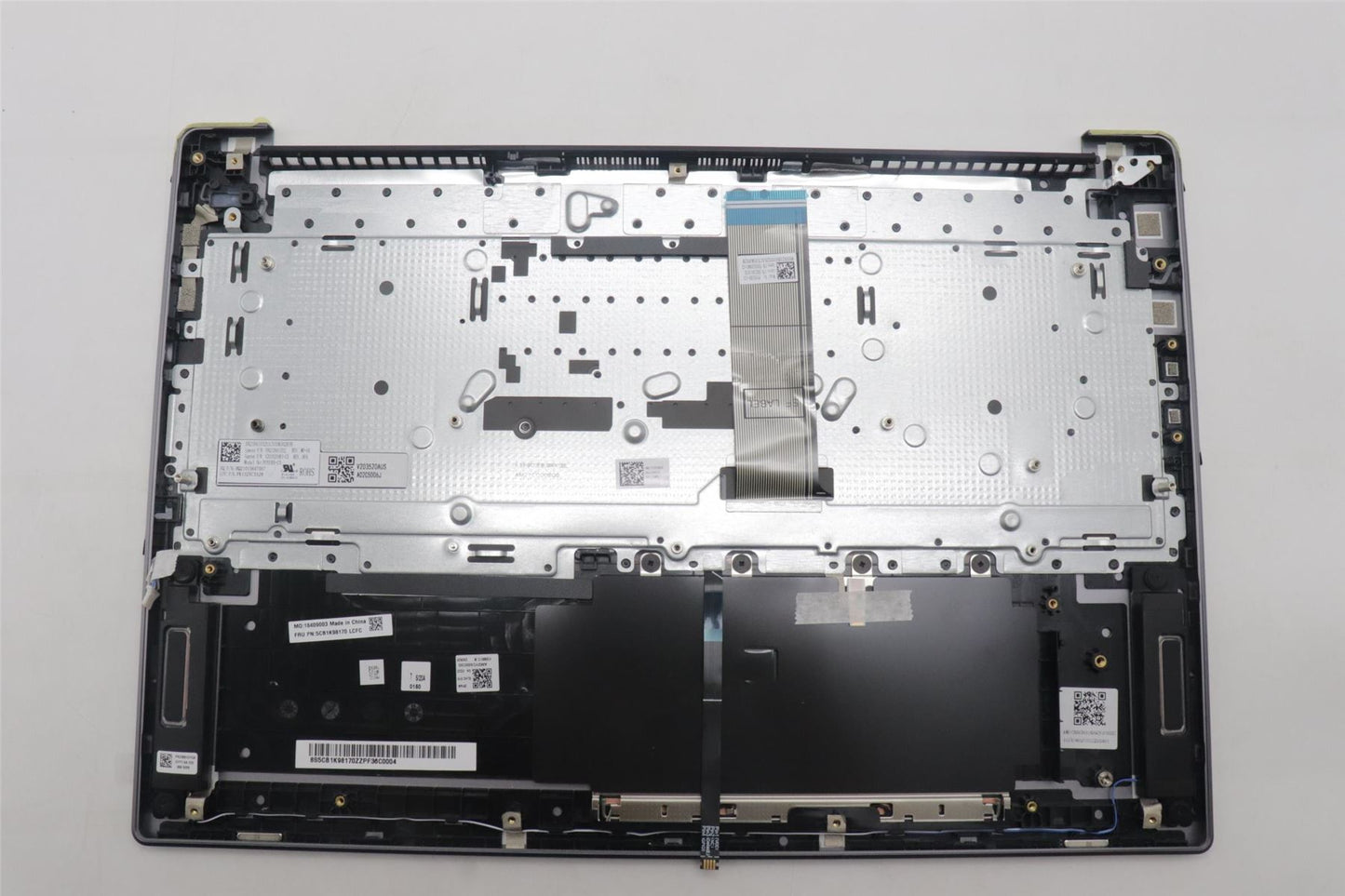 Lenovo IdeaPad 5 16ARP8 Palmrest Cover Touchpad Keyboard Arctic Grey 5CB1K98170